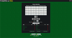 Desktop Screenshot of fr.pokerprobability.net
